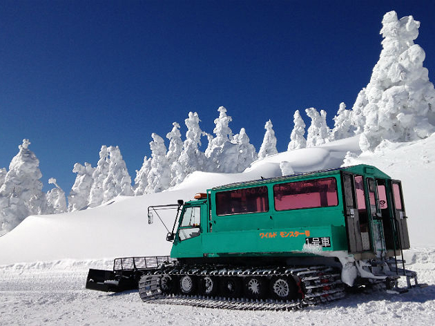 藏王雪怪車