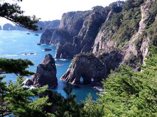 北山崎斷崖