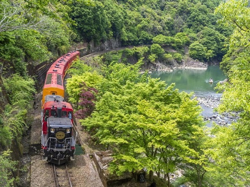 嵯峨野小火車