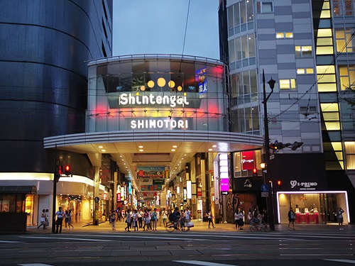 熊本下通商店街