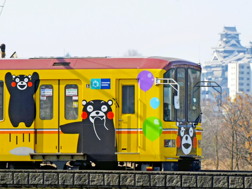KUMAMON熊本熊彩繪列車