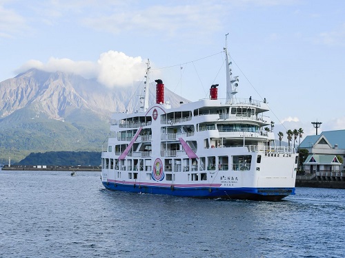 櫻島火山渡輪