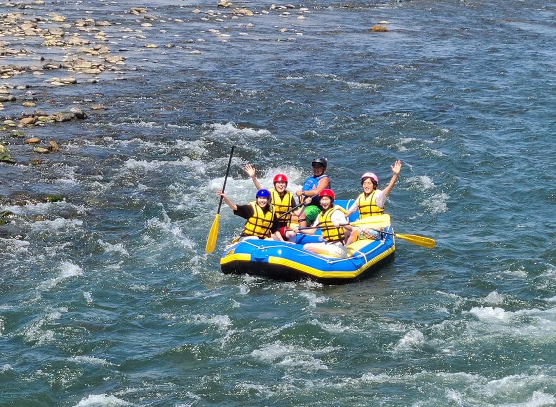 球磨川急流泛舟
