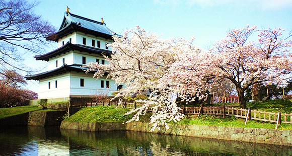 松前城公園