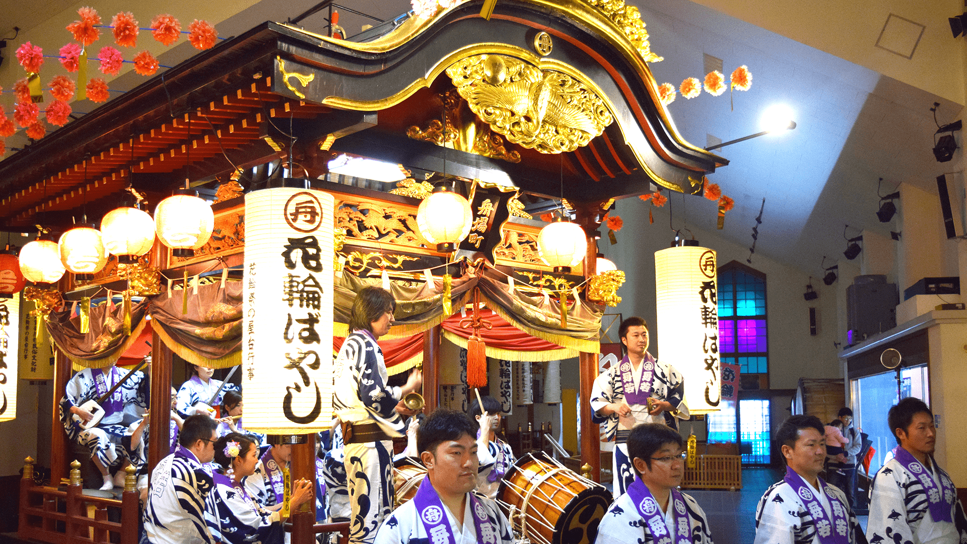 花輪囃子祭典展示館