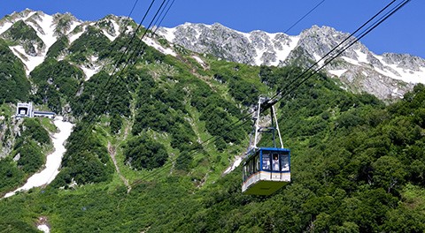 立山隧道電動巴士-大觀峰