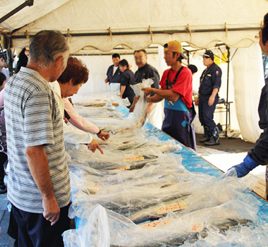 石狩市鮭魚祭~三大秋季祭典