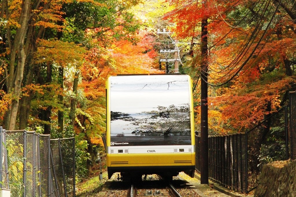 新日本三大夜景~皿倉山纜車