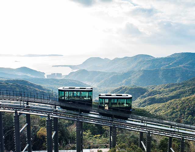 稻佐山斜坡車