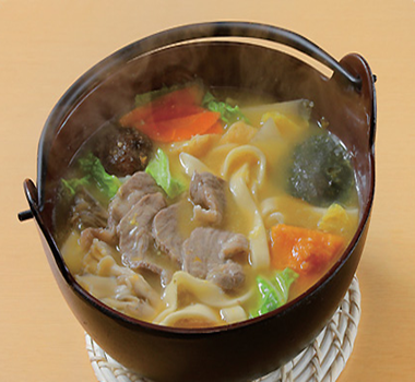 鄉土料理~餺飥麵定食