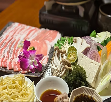 琉球阿古豬・石垣牛涮涮鍋～純