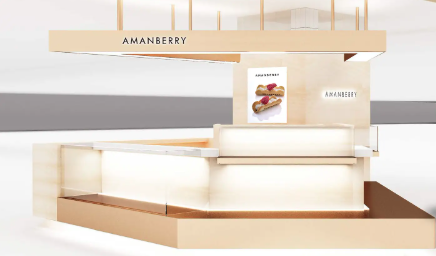 AMANBERRY~草莓奶油夾心餅乾